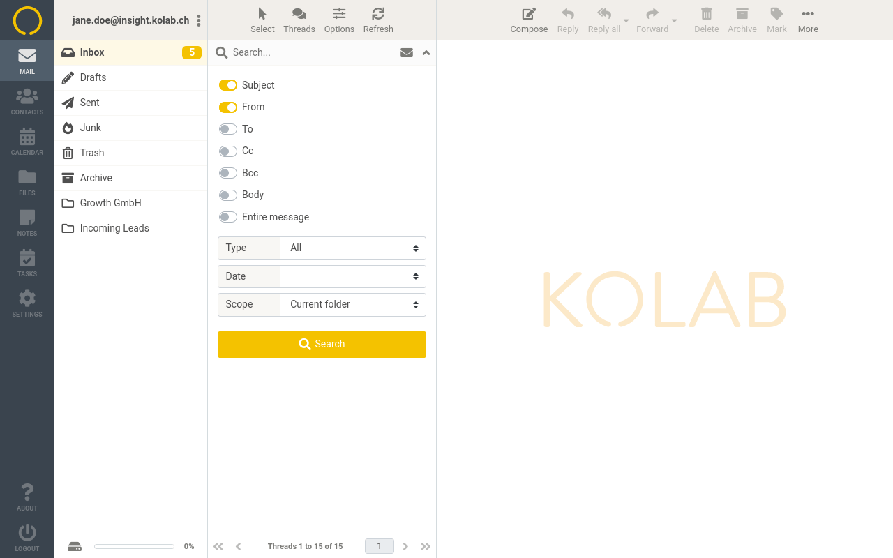 E-mail: Advanced search